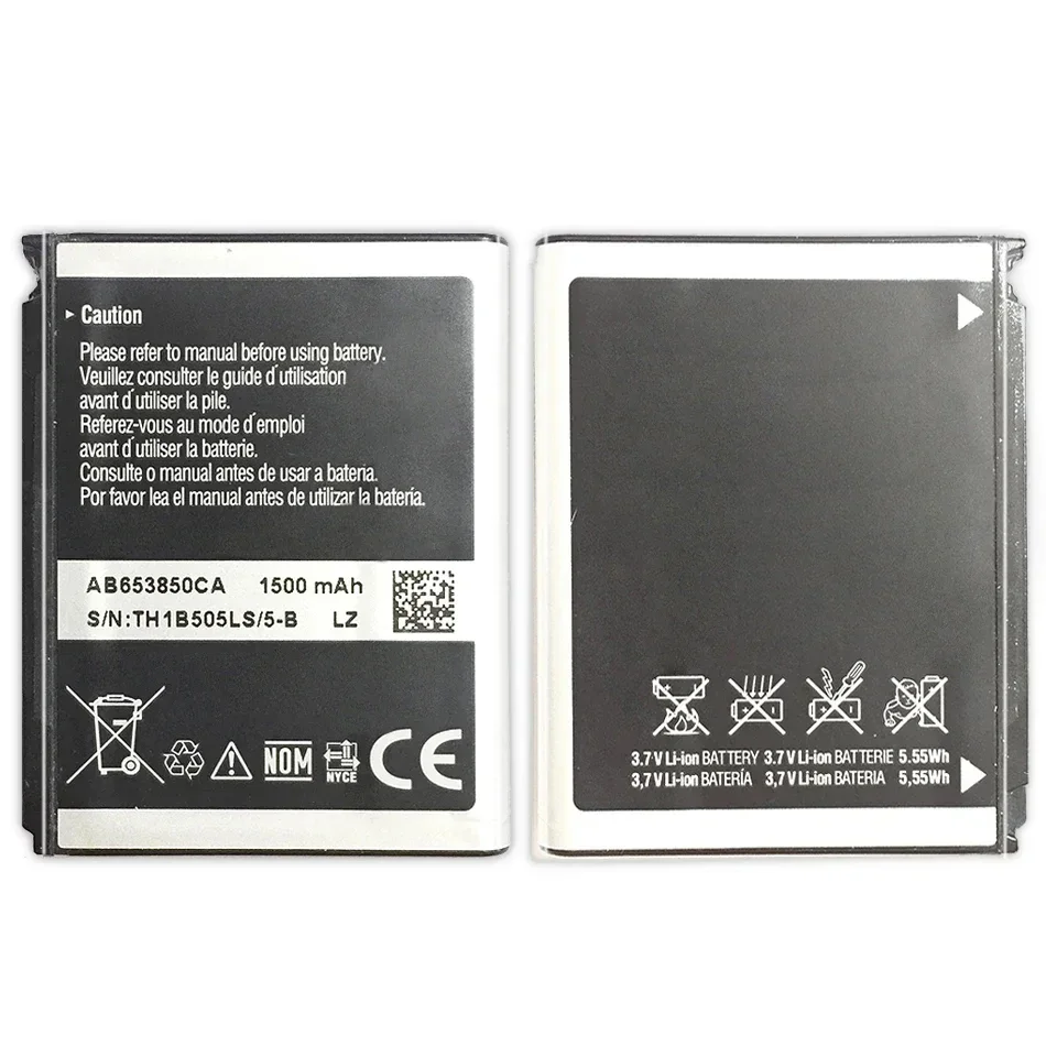 AB653850CA Battery For Samsung Nexus S i900 Omnia SGH-i900 SGH-i908 i9020 T939 M900 Moment i220 SGH-T939
AB653850CA Battery For Samsung Nexus S i900 Omnia SGH-i900 SGH-i908 i9020 T939 M900 Moment i220 SGH-T939