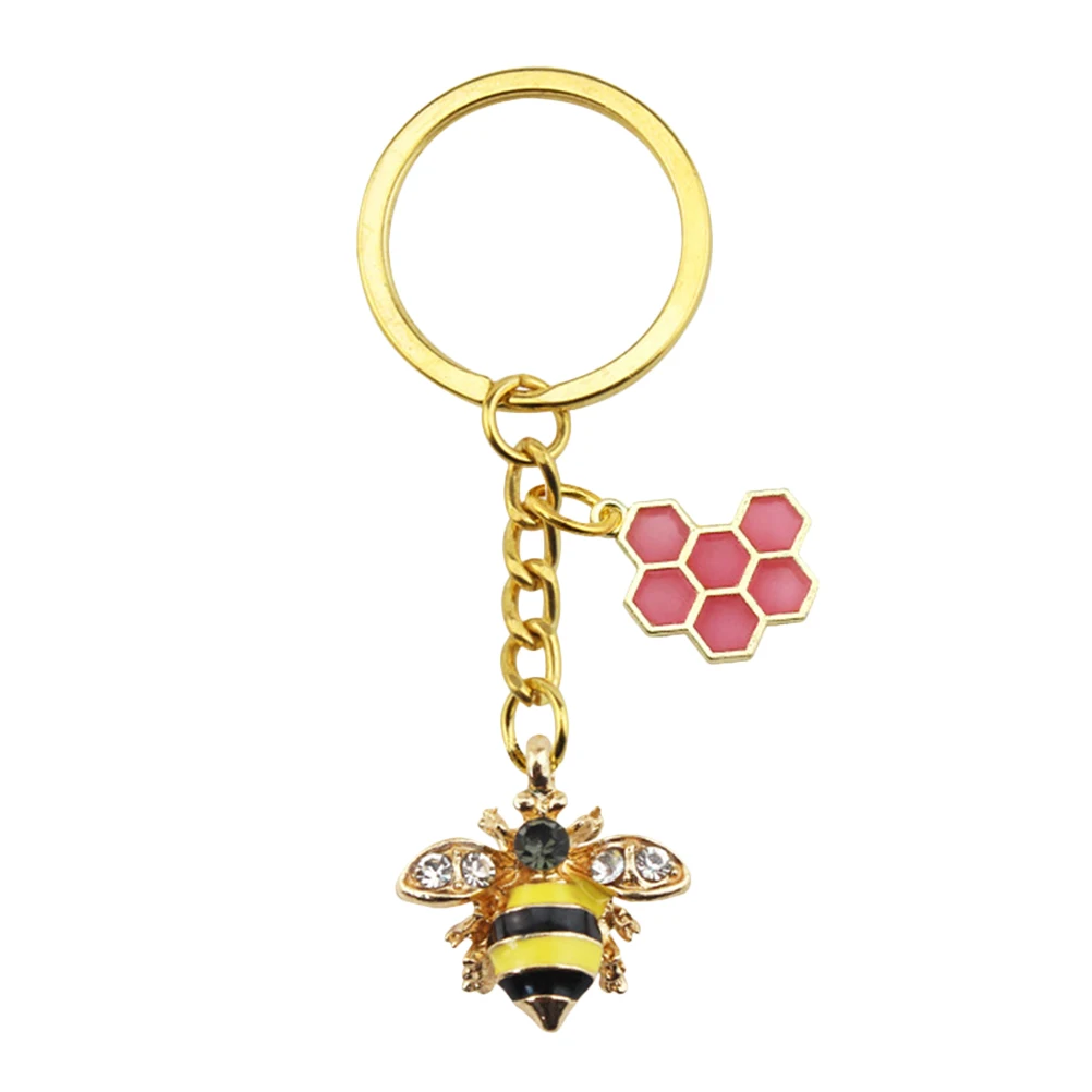 Honeycomb Pendant Bee Keychain Cartoon Cute Backpack Alloy Handbag Charms Safe Sturdy Materials Exquisite Design Bright Color
Honeycomb Pendant Bee Keychain Cartoon Cute Backpack Alloy Handbag Charms Safe Sturdy Materials Exquisite Design Bright Color