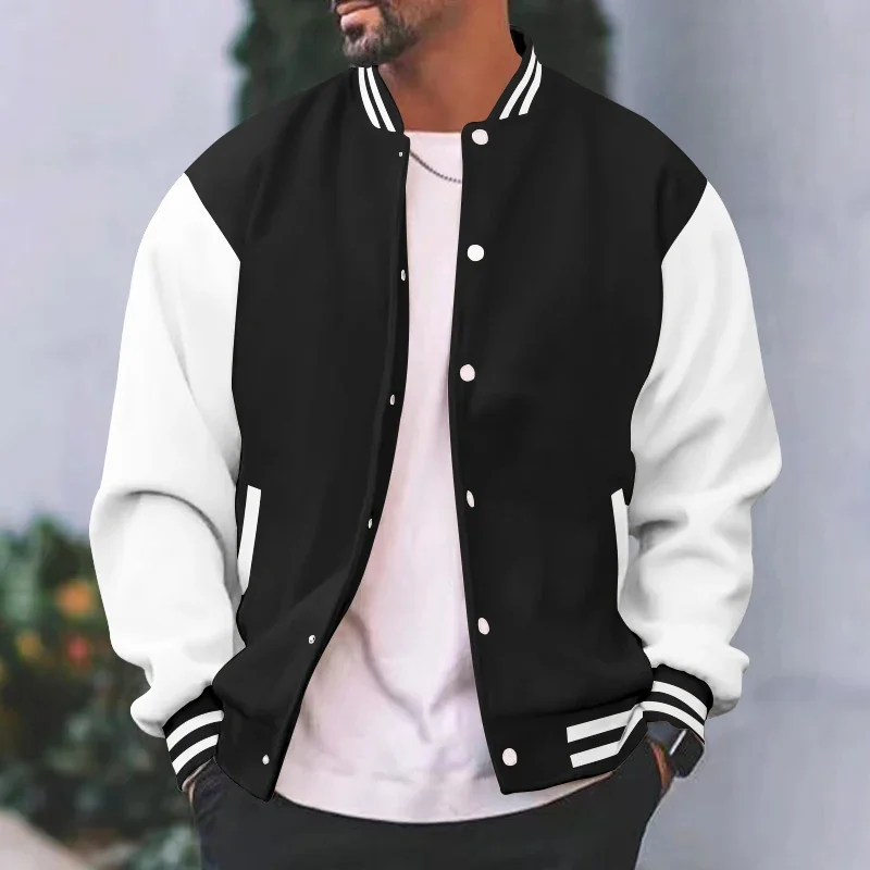 Men's Autumn and Winter Flight Jacket Baseball Jersey Velvet Loose Casual Stand-up Jacket Men Varsity Jacket Coat for Men
Men's Autumn and Winter Flight Jacket Baseball Jersey Velvet Loose Casual Stand-up Jacket Men Varsity Jacket Coat for Men