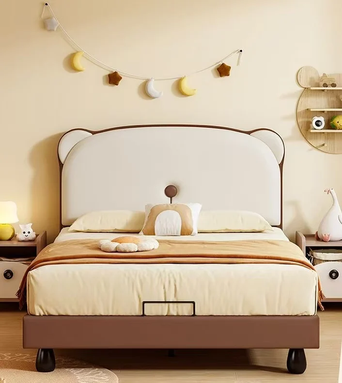 !@Wooden Full Bed for Kids Modern Minimalist Design Twin Size Animal Cartoon Bear Bed
!@Wooden Full Bed for Kids Modern Minimalist Design Twin Size Animal Cartoon Bear Bed