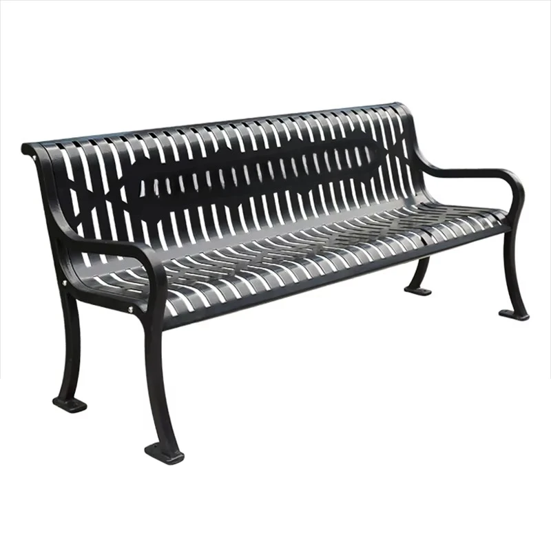 Public Park Bench Seat Outside Street Metal Slatted Bench Chair Outdoor Garden Courtyard Iron Seat Bench
Public Park Bench Seat Outside Street Metal Slatted Bench Chair Outdoor Garden Courtyard Iron Seat Bench