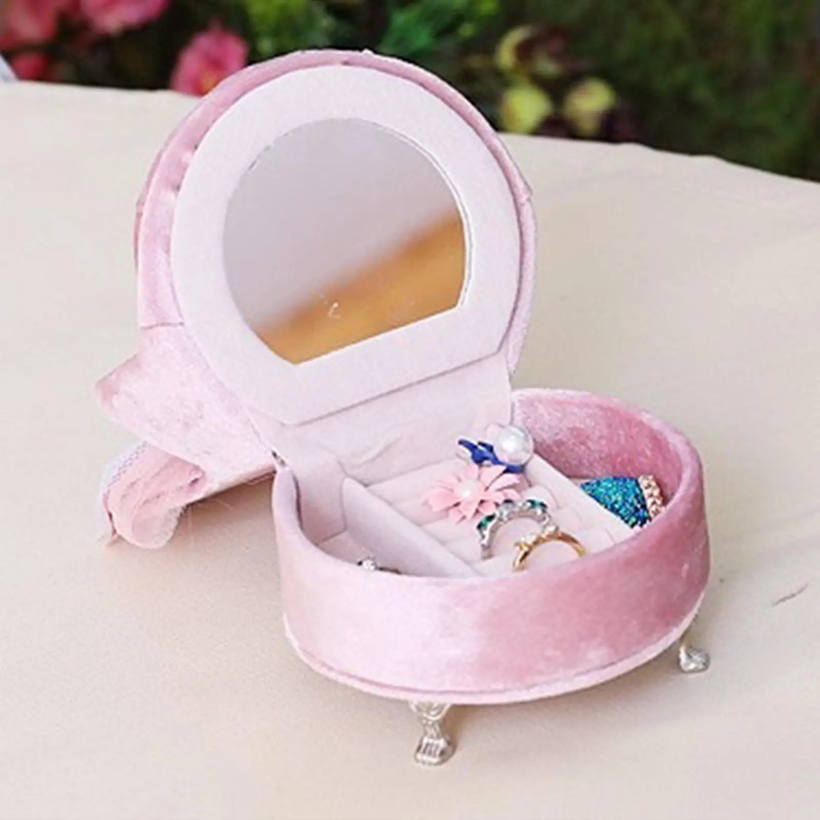 Couch Small Jewelry Storage Box with Mirror Rings Earrings Organizer for
Couch Small Jewelry Storage Box with Mirror Rings Earrings Organizer for