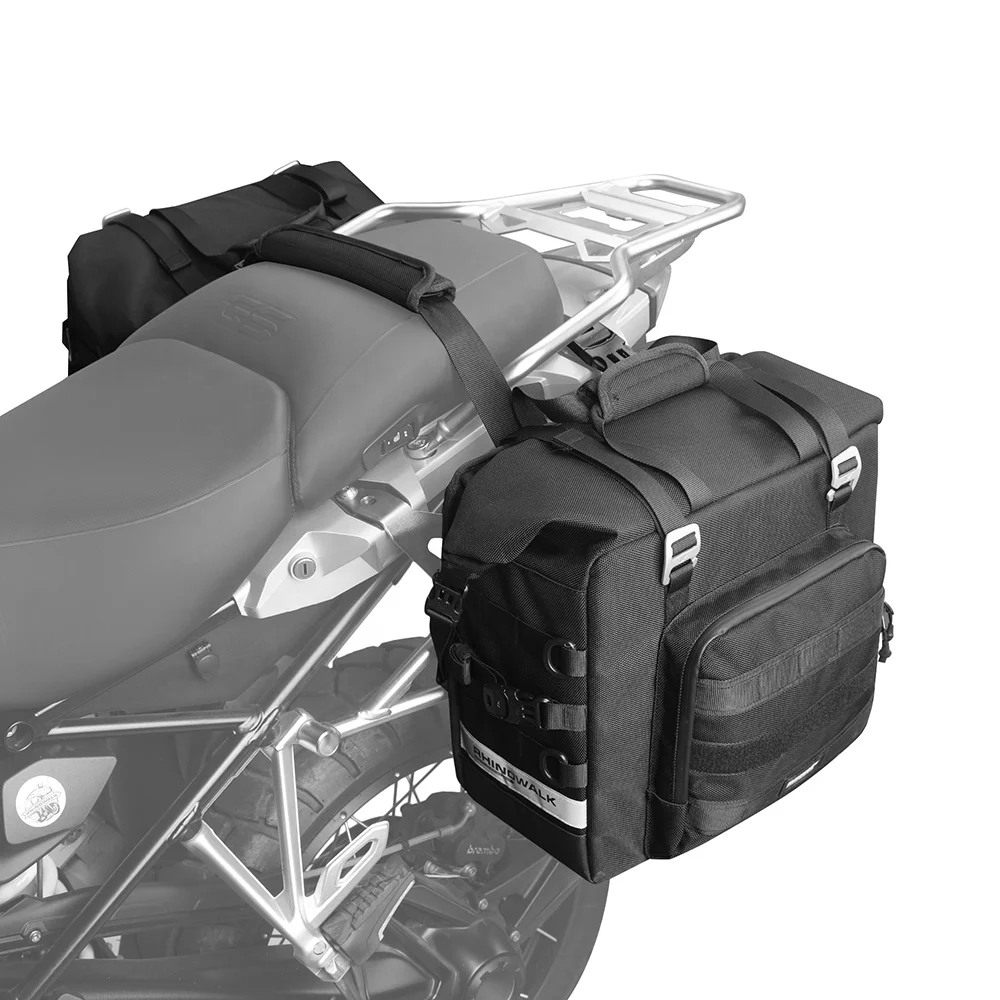 Rhinowalk 25L Motorcycle Side Bag, Motorbike Seat Saddle Tail Bag for ADV Motorcycle Rear Rack Travel Luggages - 1 Piece
Rhinowalk 25L Motorcycle Side Bag, Motorbike Seat Saddle Tail Bag for ADV Motorcycle Rear Rack Travel Luggages - 1 Piece