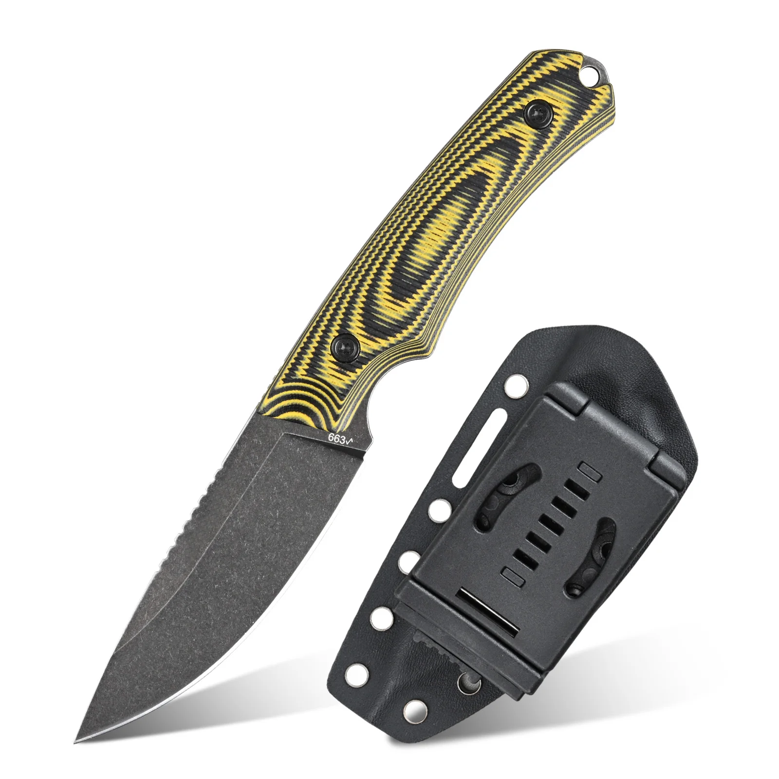 DC53 Steel Blade EDC Utility Knife G10 Non-slip Handle Portable Multifunctional Hand Tool for Outdoor Camping Daily Carry
DC53 Steel Blade EDC Utility Knife G10 Non-slip Handle Portable Multifunctional Hand Tool for Outdoor Camping Daily Carry