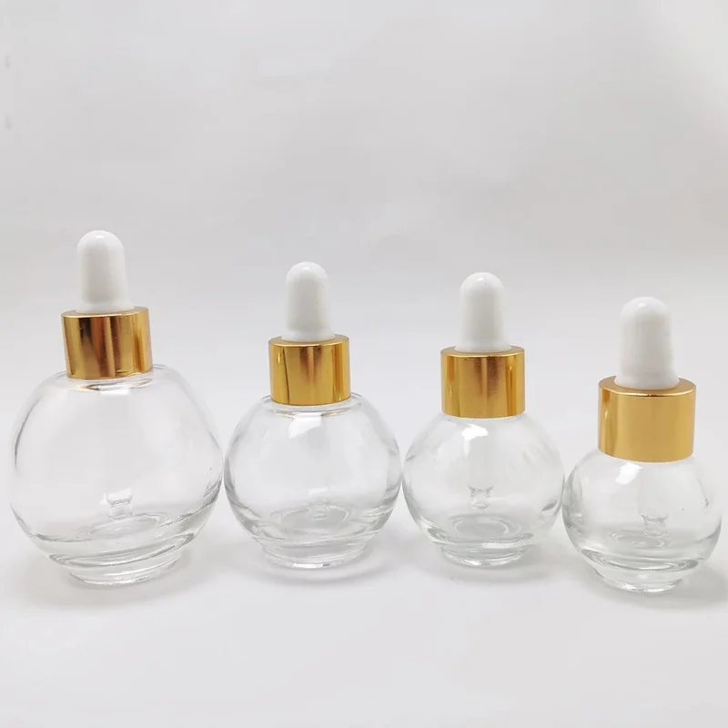 Ball-Shape Dropper Glass Bottle Perfume Spherical Refill Metal Cap Essence Massage Oils Serum Aromatherapy Liquid for Pipette
Ball-Shape Dropper Glass Bottle Perfume Spherical Refill Metal Cap Essence Massage Oils Serum Aromatherapy Liquid for Pipette
