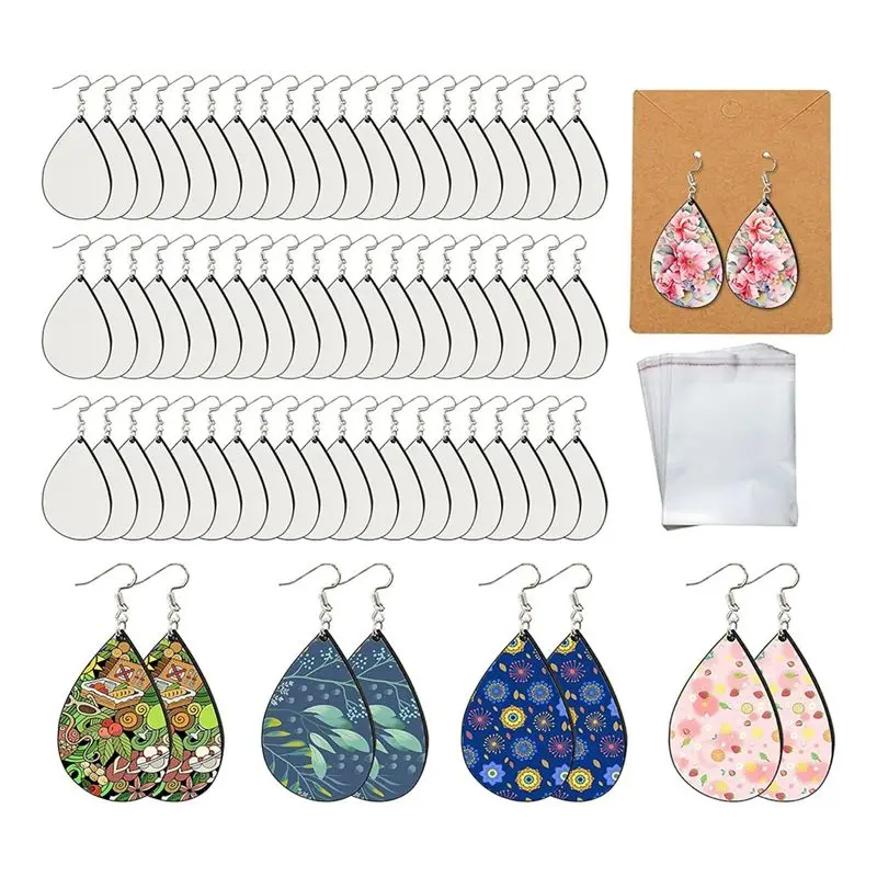 ABJN-70Pcs Sublimation Earring Blanks Bulk Double-Sided MDF Wood Blank Sublimation Earring For Sublimation Earrings Printing
ABJN-70Pcs Sublimation Earring Blanks Bulk Double-Sided MDF Wood Blank Sublimation Earring For Sublimation Earrings Printing