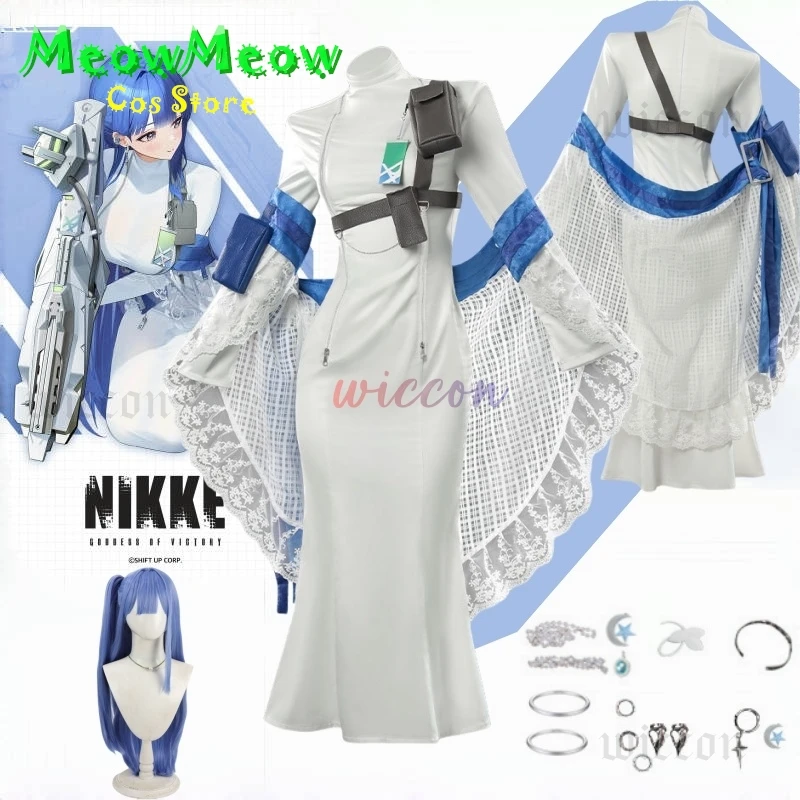 Game NIKKE:The Goddess of Victory Arcana Cosplay Costume Game Cosplay Girl Sexy Dress Wig Set Halloween Party Outfit for Women
Game NIKKE:The Goddess of Victory Arcana Cosplay Costume Game Cosplay Girl Sexy Dress Wig Set Halloween Party Outfit for Women