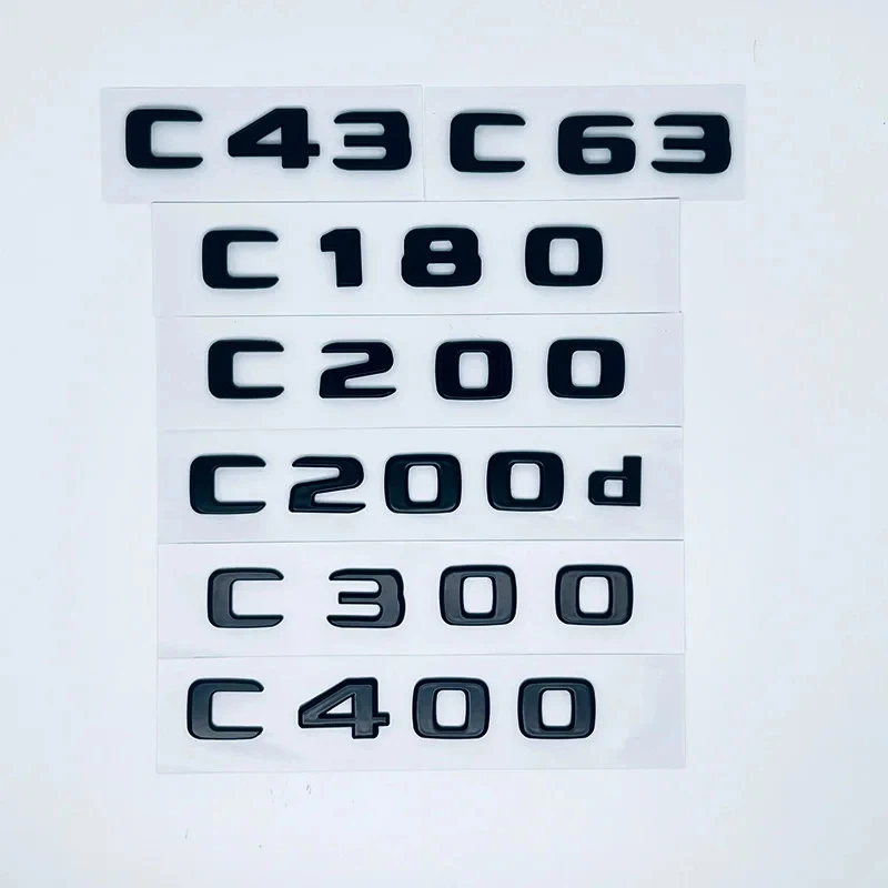 3D ABS Black C63 C43 C180 C220d C300 Logo Letters 4MATIC Badge Car Rear Star Sticker Emblem For Mercedes Benz W205 C205 W206
3D ABS Black C63 C43 C180 C220d C300 Logo Letters 4MATIC Badge Car Rear Star Sticker Emblem For Mercedes Benz W205 C205 W206