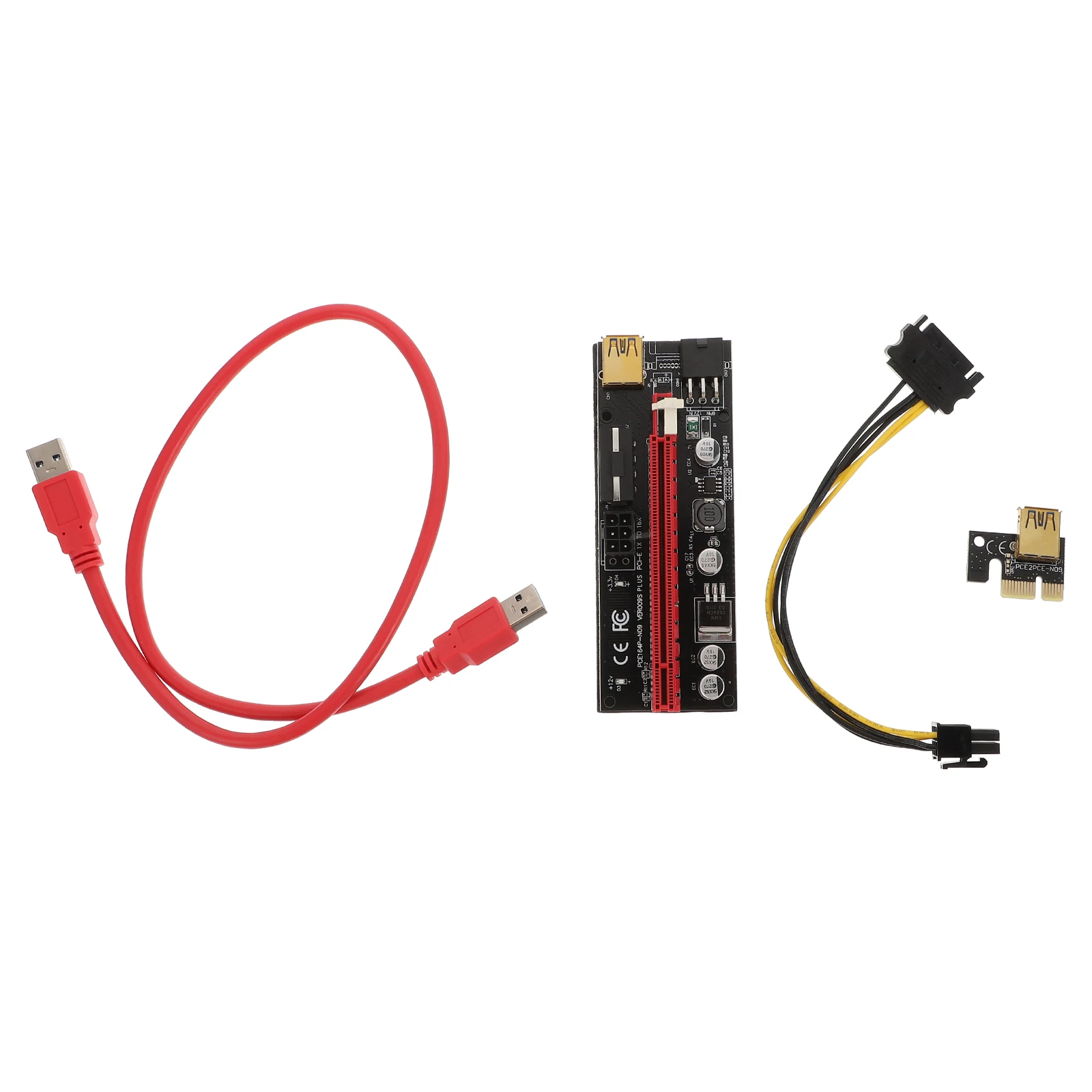 Graphics Card Extension Cable PCI Express Extender Copper Core PCI E 1x to 16x Riser High Quality Connector 6PIN Interface 12V
Graphics Card Extension Cable PCI Express Extender Copper Core PCI E 1x to 16x Riser High Quality Connector 6PIN Interface 12V