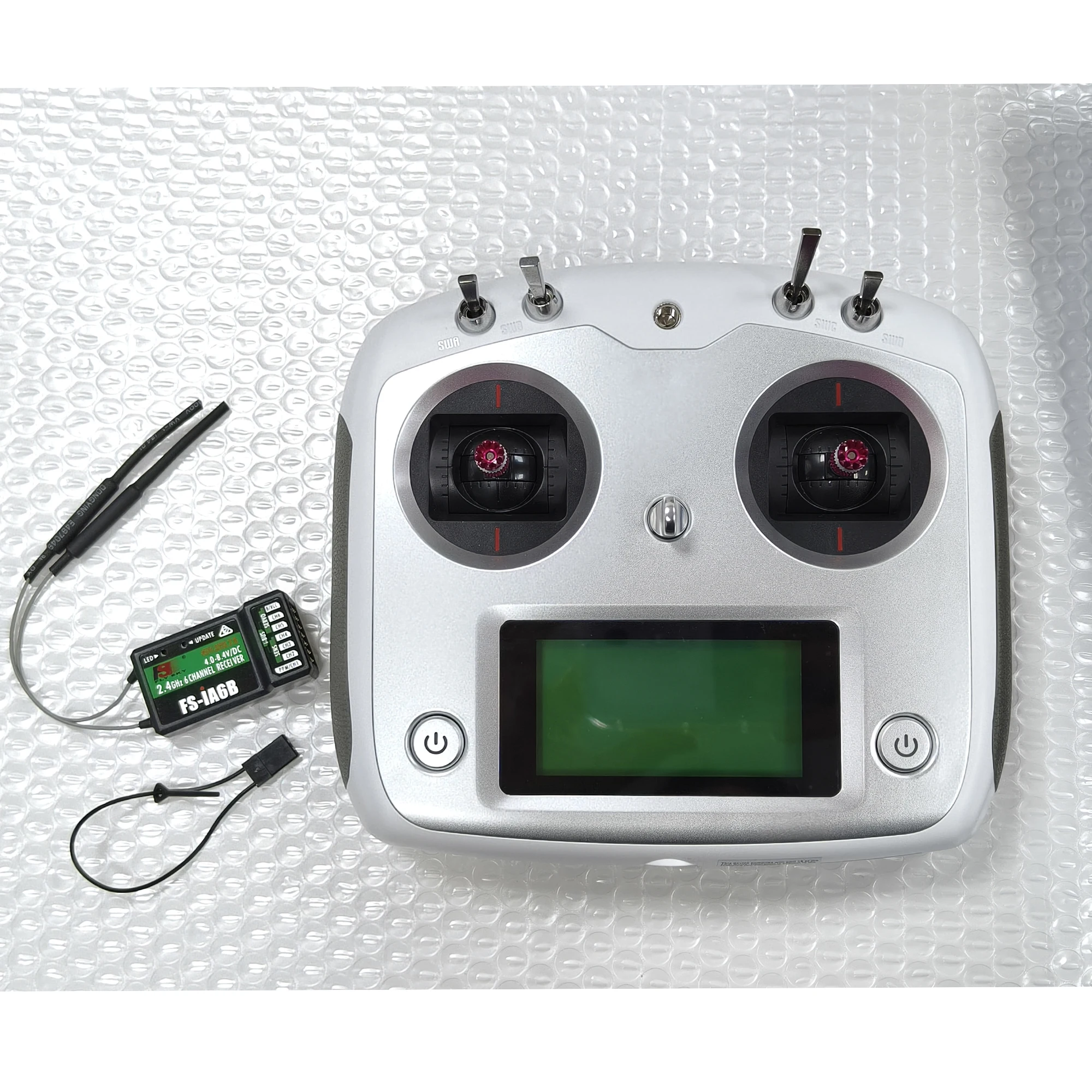 FLYSKY FS-i6S i6S 2.4G 10CH AFHDS 2A Centering Throttle Transmitter iA6B iA10B Receiver RetailBox for RC Cars Boats Drone Toys
FLYSKY FS-i6S i6S 2.4G 10CH AFHDS 2A Centering Throttle Transmitter iA6B iA10B Receiver RetailBox for RC Cars Boats Drone Toys