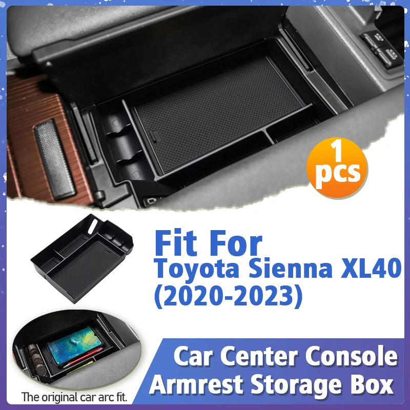 1Pcs Car Center Console Armrest Storage Box Organizer Tray For Toyota Sienna XL40 2020 2021 2022 2023 Interior Accessories
1Pcs Car Center Console Armrest Storage Box Organizer Tray For Toyota Sienna XL40 2020 2021 2022 2023 Interior Accessories