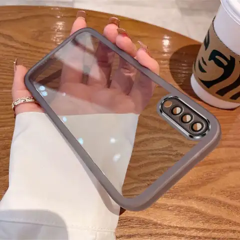 Coque pour Samsung Galaxy A7 (2018), étui de téléphone Samsung A7 2018 SM-A750F, SM-A750FN, coque arrière en silicone plaqué antichoc