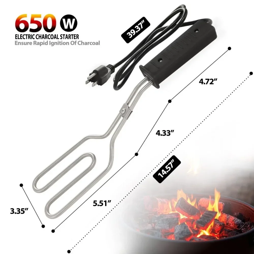 Электрический угольный стартер, инструменты для барбекю, нагревательные элементы, нагревательная труба для гриля для барбекю, нагревательный элемент из нержавеющей стали 304, катушки, вилка стандарта США
Электрический угольный стартер, инструменты для барбекю, нагревательные элементы, нагревательная труба для гриля для барбекю, нагревательный элемент из нержавеющей стали 304, катушки, вилка стандарта США