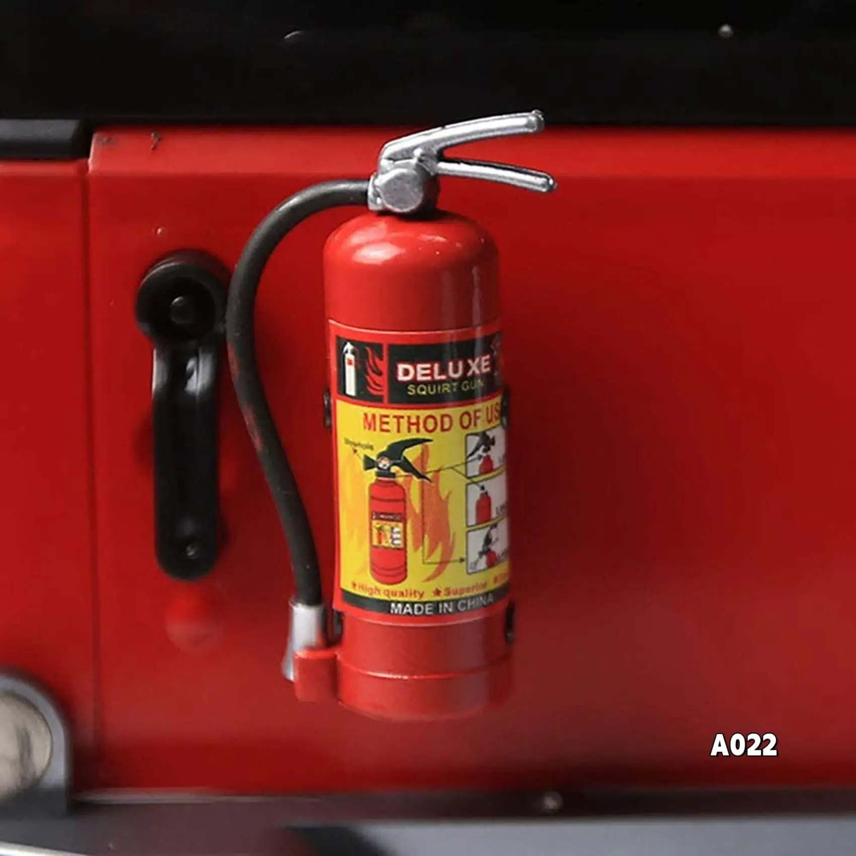 2X RC Decoration Metal Mini Fire Extinguisher For 1/10 RC Crawler Axial SCX10 90046 Traxxas TRX4 Tamiya D90,Red
2X RC Decoration Metal Mini Fire Extinguisher For 1/10 RC Crawler Axial SCX10 90046 Traxxas TRX4 Tamiya D90,Red