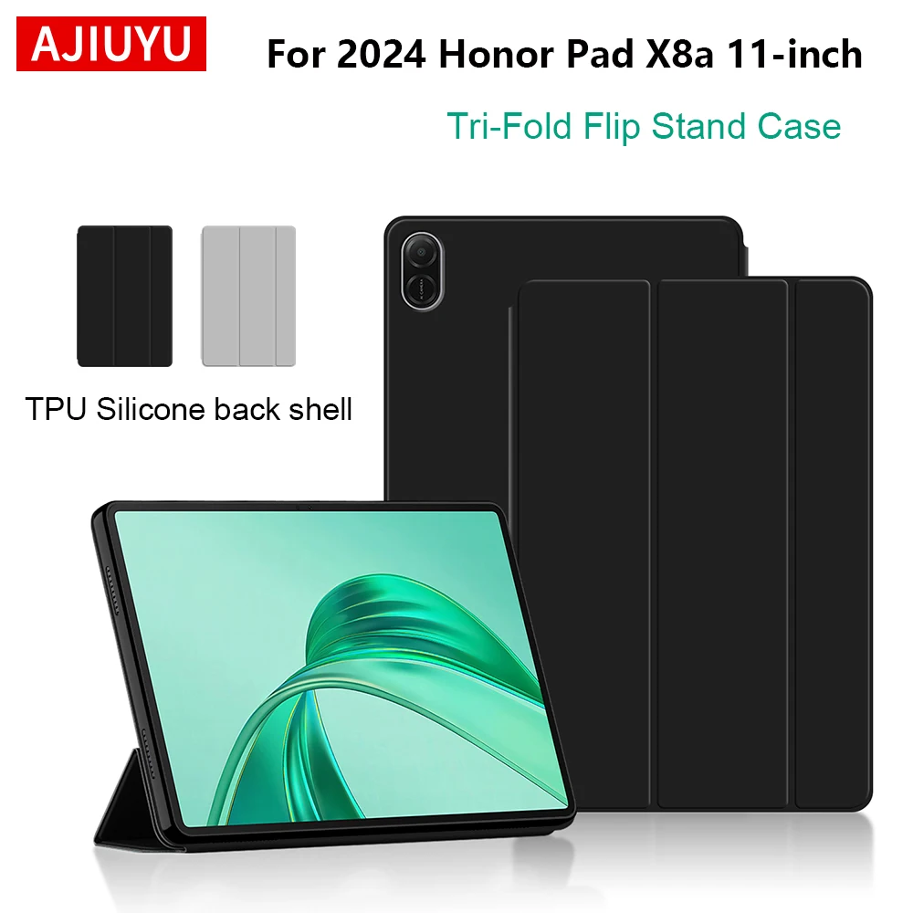 Чехол для Honor Pad X8a 2024, 11-дюймовый чехол из искусственной кожи, мягкая задняя подставка для планшета, защитные чехлы для Honor Pad X8 A NDL-W09
Чехол для Honor Pad X8a 2024, 11-дюймовый чехол из искусственной кожи, мягкая задняя подставка для планшета, защитные чехлы для Honor Pad X8 A NDL-W09
