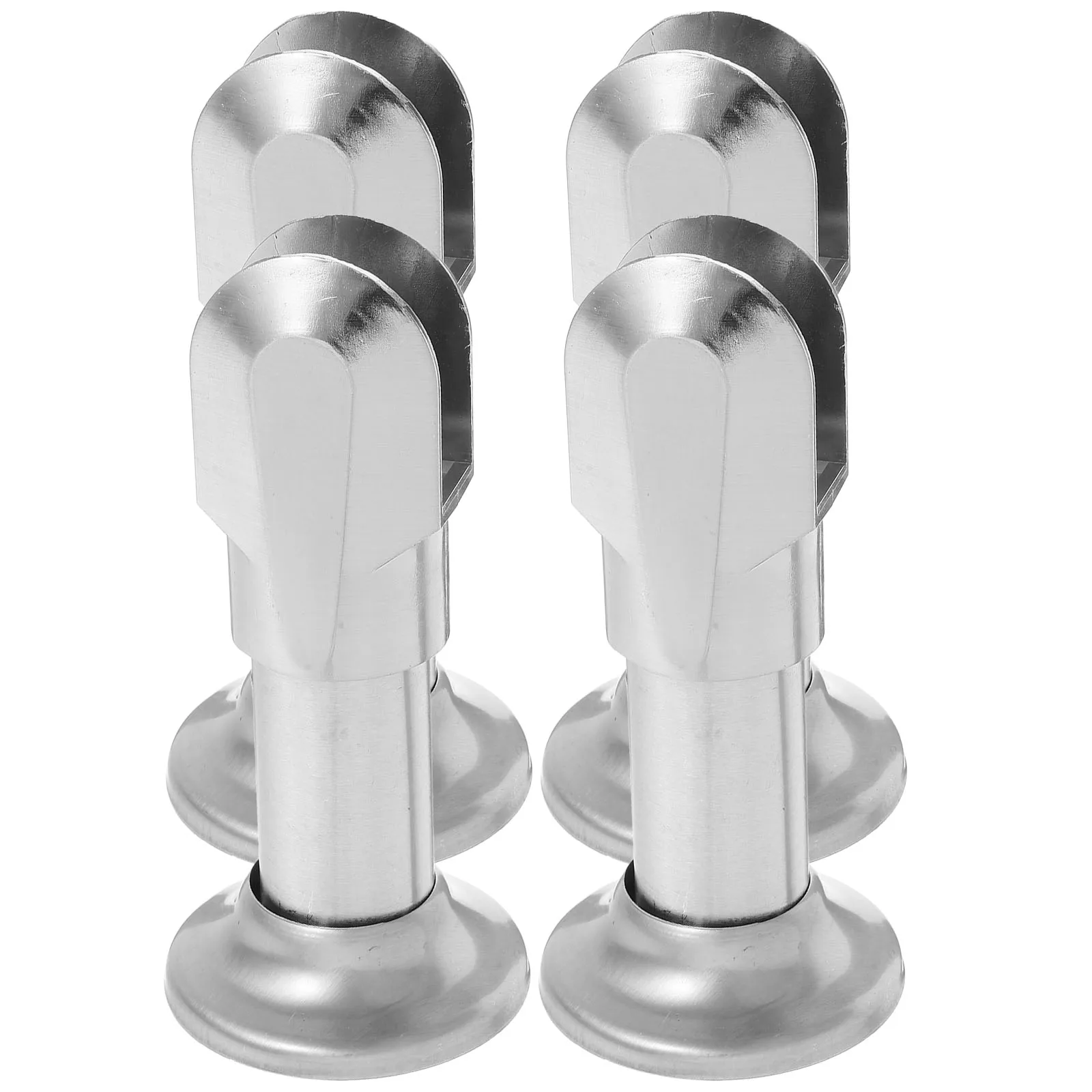 4pcs Stainless Steel Partition Feet Thickened Durable Restroom Support Hardware Long Service Life Non-Rusting Strong Bearing
4pcs Stainless Steel Partition Feet Thickened Durable Restroom Support Hardware Long Service Life Non-Rusting Strong Bearing