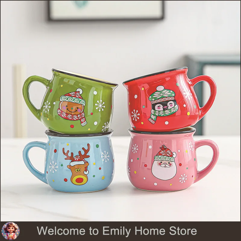 Christmas Mug Ceramic Cartoon Santa Mousse Cup Coffee Cup For Office Home Baking Dessert Breakfast Milk Mug For Kids Xmas Gift
Christmas Mug Ceramic Cartoon Santa Mousse Cup Coffee Cup For Office Home Baking Dessert Breakfast Milk Mug For Kids Xmas Gift