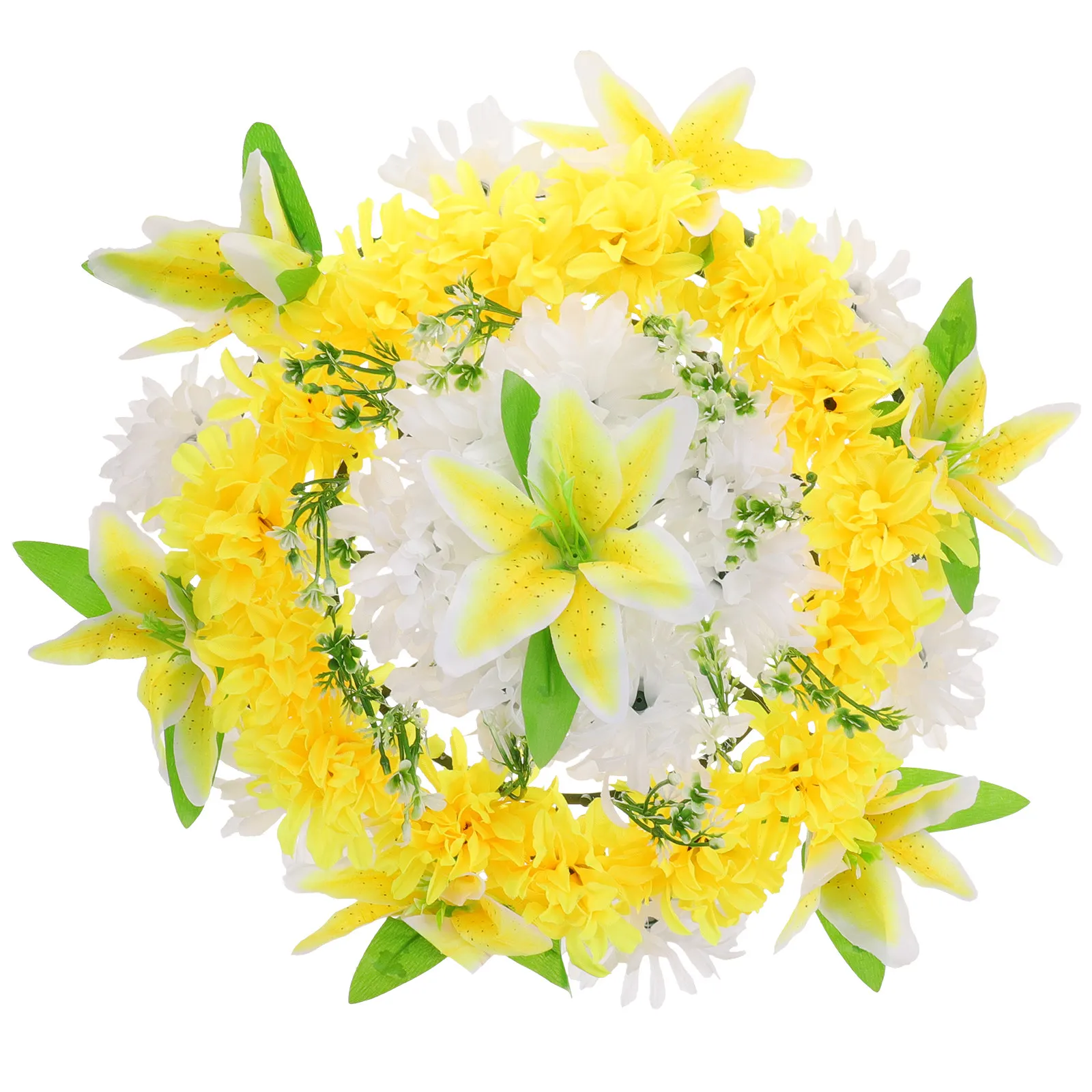 Delicate Sacrifice Grave Wreath Artificial Flower Wreath Small Space Saving Lifelike Texture Funeral Mourning Commemoration
Delicate Sacrifice Grave Wreath Artificial Flower Wreath Small Space Saving Lifelike Texture Funeral Mourning Commemoration