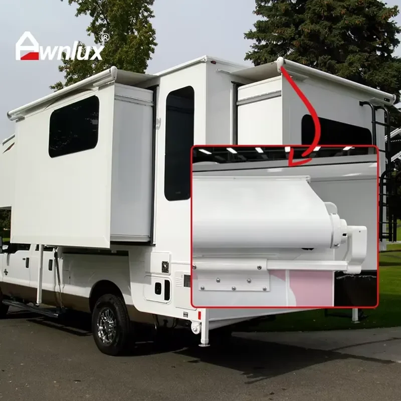 Awnlux W5250 Waterproof RV Slide Out Awning Aluminum Awning for Camper Van Caravan Motorhome
Awnlux W5250 Waterproof RV Slide Out Awning Aluminum Awning for Camper Van Caravan Motorhome