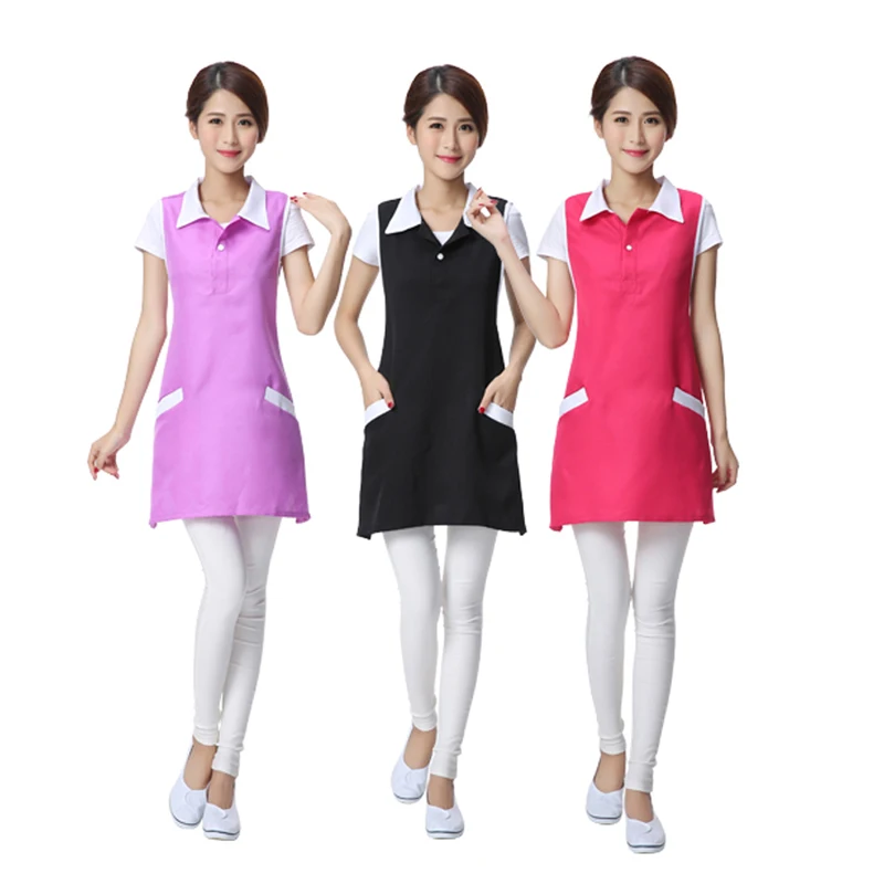 Sleeveless Skirt Female Supermarket Aprons Beauty Salon Work Clothes Coffee Shop Waitress Apron Adjustable Female Hotel Uniforms
Sleeveless Skirt Female Supermarket Aprons Beauty Salon Work Clothes Coffee Shop Waitress Apron Adjustable Female Hotel Uniforms