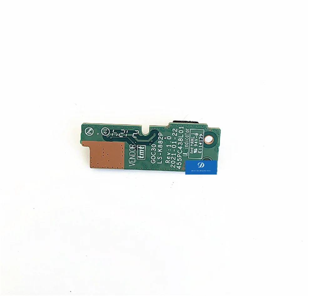 FOR Lenovo AIO520-24-24ILL ALC AIO 3 24ITL6 Power Button Switch LS-K882P
FOR Lenovo AIO520-24-24ILL ALC AIO 3 24ITL6 Power Button Switch LS-K882P