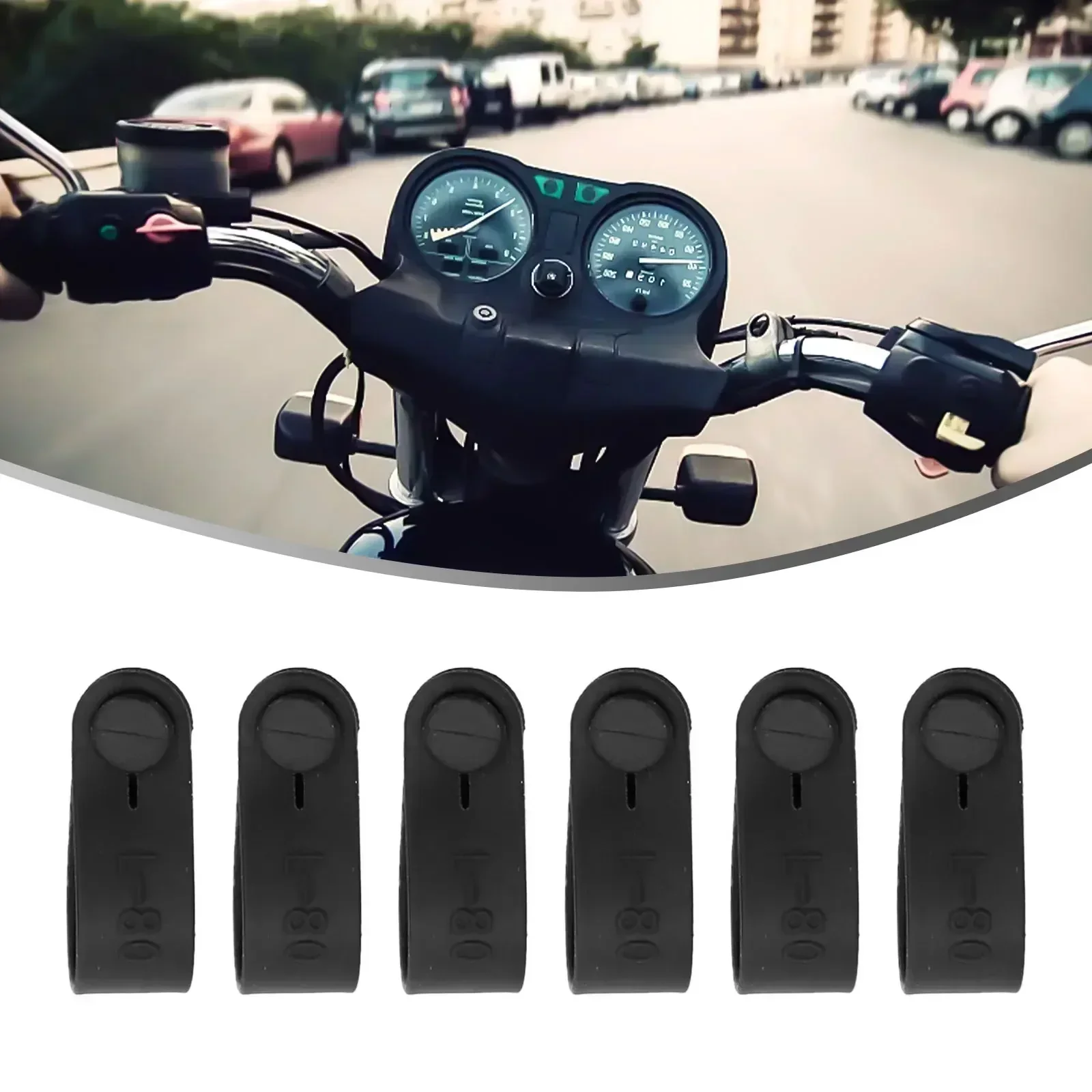 6pcs Motorcycle Rubber Band Universal Motorcycle Rubber Band Frame Securing Cable Ties Wiring Harness 80*15 Mm/3.15*0.59 In
6pcs Motorcycle Rubber Band Universal Motorcycle Rubber Band Frame Securing Cable Ties Wiring Harness 80*15 Mm/3.15*0.59 In