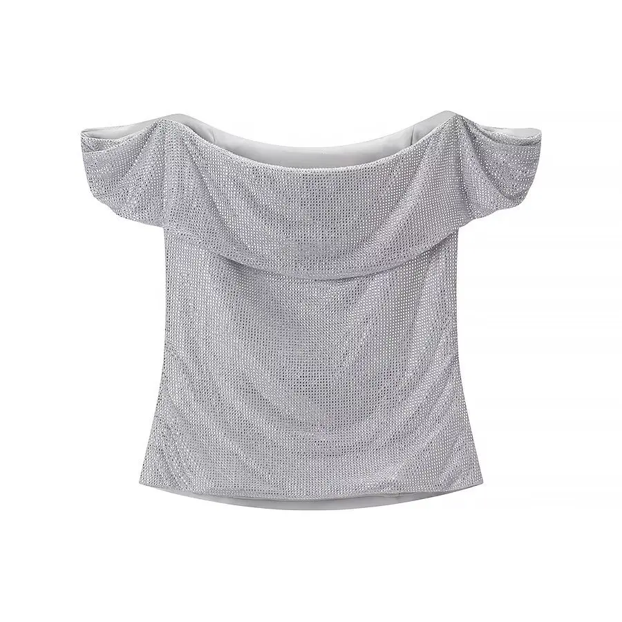 Весна 2026, новый женский сексуальный элегантный утягивающий короткий яркий топ с открытыми плечами и ярким бриллиантом
Весна 2026, новый женский сексуальный элегантный утягивающий короткий яркий топ с открытыми плечами и ярким бриллиантом