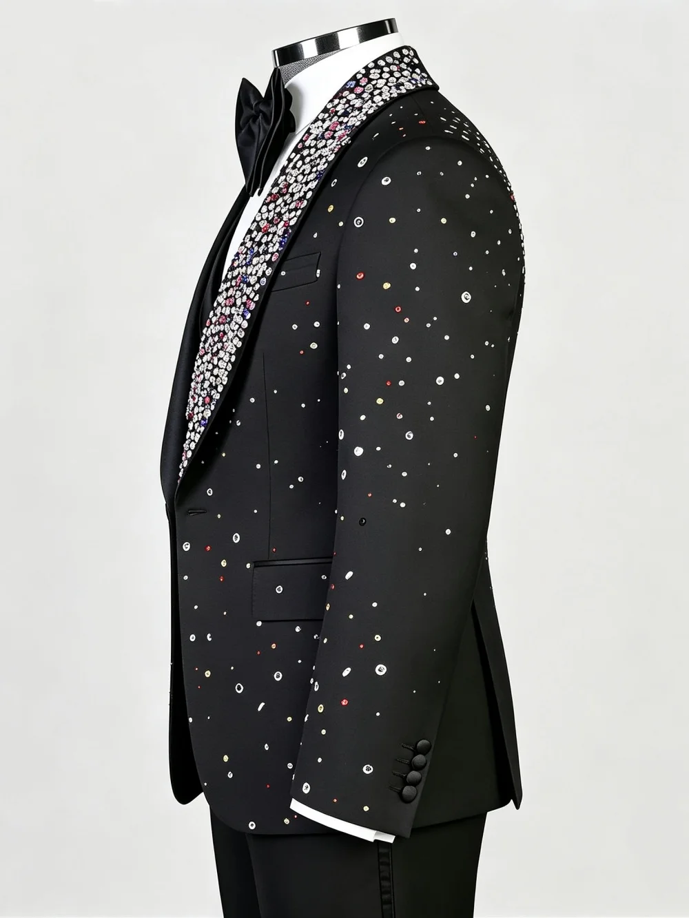 Luxury Wedding Tuxedos Colorful Crystal Shawl Lapel 3 Pcs Men Suit Fashion Jacket Vest Pant Groom Evening Blazers Customized
Luxury Wedding Tuxedos Colorful Crystal Shawl Lapel 3 Pcs Men Suit Fashion Jacket Vest Pant Groom Evening Blazers Customized