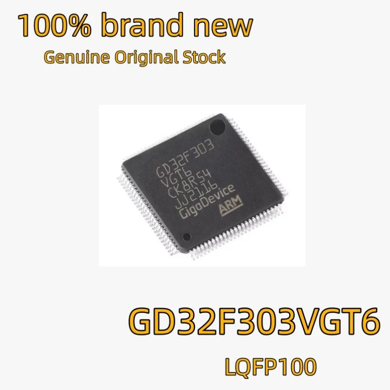 (10/50 pieces) GD32F303VGT6 LQFP100 ARM Cortex‑M4F 32-bit MCU 100% Genuine Brand New In Stock Chipset
(10/50 pieces) GD32F303VGT6 LQFP100 ARM Cortex‑M4F 32-bit MCU 100% Genuine Brand New In Stock Chipset