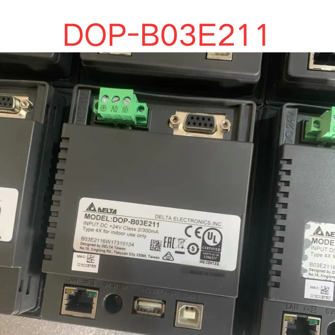 Second-hand test OK DOP-B03E211 touch screen Fast delivery
Second-hand test OK DOP-B03E211 touch screen Fast delivery