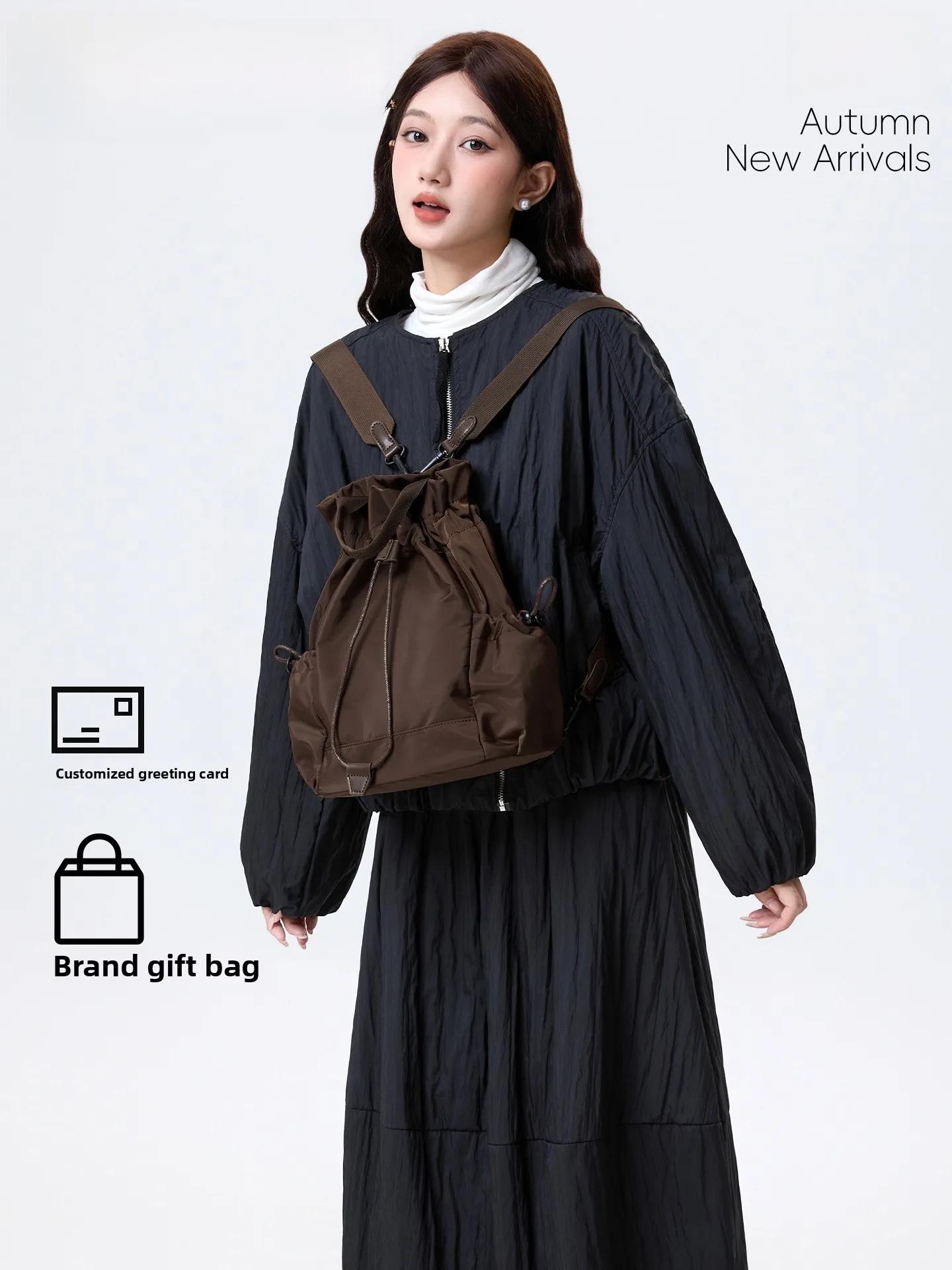 Begooer Original Design Women's Backpack Drawstring Closure Lightweight Autumn New Style Handbag Travel Casual Simple S...
Begooer Original Design Women's Backpack Drawstring Closure Lightweight Autumn New Style Handbag Travel Casual Simple S...