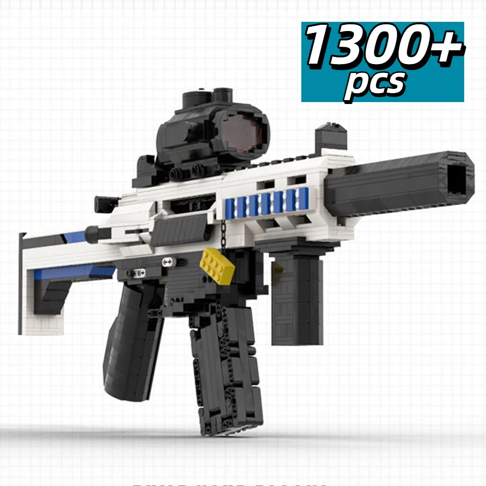 MOC WW2 Military Weapon Shotgun Sniper Rifle Assault Rifle Building Block City Police Pistol Bricks Children STEM Toys DIY Gifts
MOC WW2 Military Weapon Shotgun Sniper Rifle Assault Rifle Building Block City Police Pistol Bricks Children STEM Toys DIY Gifts
