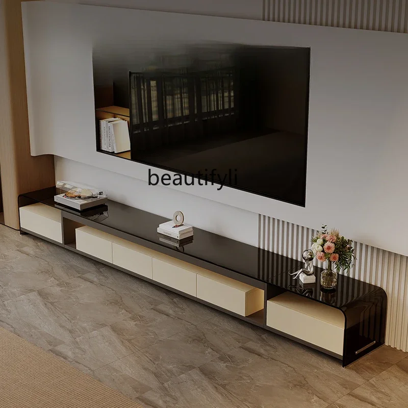 NEW Floor TV Cabinet Light Luxury Living Room Solid Wood Modern Simple TV Cabinet Coffee Table Combination
NEW Floor TV Cabinet Light Luxury Living Room Solid Wood Modern Simple TV Cabinet Coffee Table Combination