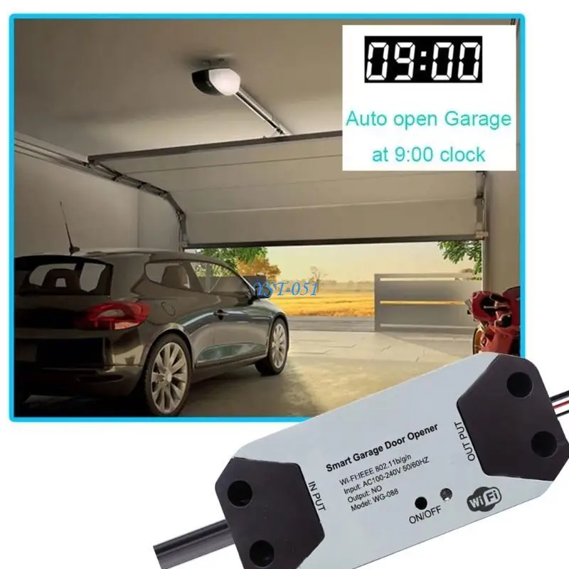 E15A Garage Door Controller Intelligent Door Opener With Voice Controls Remote Controls Garage Opener No Hubs Require
E15A Garage Door Controller Intelligent Door Opener With Voice Controls Remote Controls Garage Opener No Hubs Require