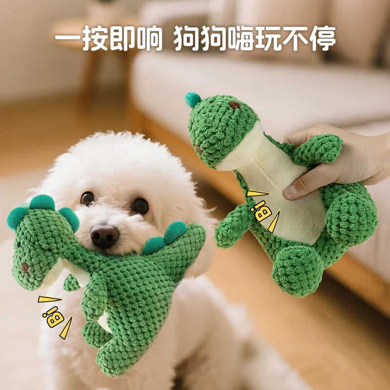 Dog Toys, Cartoon Dinosaur Vocalizing Plush Toys, Small and Medium-sized Dog Teddy Bear Interactive Companion Pet Toys
Dog Toys, Cartoon Dinosaur Vocalizing Plush Toys, Small and Medium-sized Dog Teddy Bear Interactive Companion Pet Toys