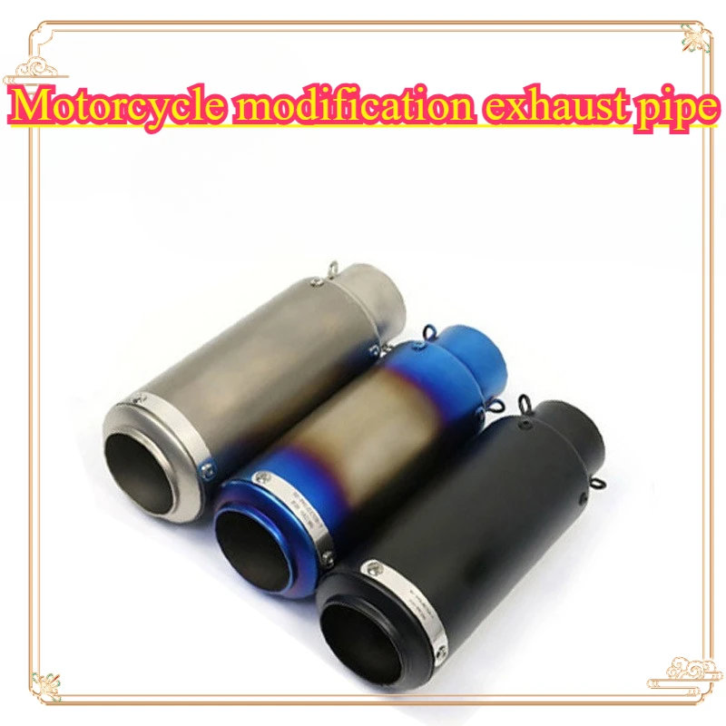 DONGTING 51mm/60mm Motorcycle Exhaust with DB Killer Motorcycle Exhaust Pipe Muffler Exhaust Pipe
DONGTING 51mm/60mm Motorcycle Exhaust with DB Killer Motorcycle Exhaust Pipe Muffler Exhaust Pipe
