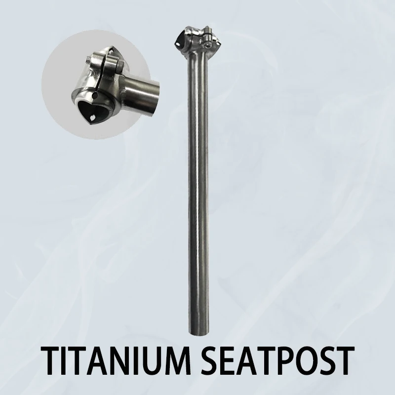 Titanium Alloy Seatpost 27.2mm/31.6mm Dropper MTB Straight Layback Setback Bike Accessories Parts
Titanium Alloy Seatpost 27.2mm/31.6mm Dropper MTB Straight Layback Setback Bike Accessories Parts