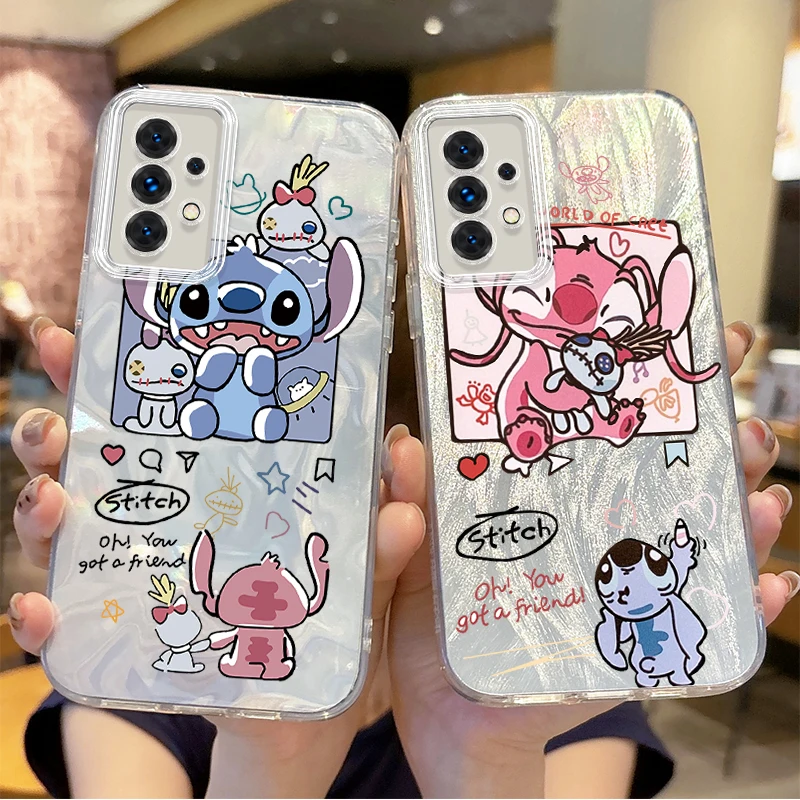 Disney Stitch Couple Cartoon Phone Case for Samsung Galaxy S25 S24 S23 S22 S21 Plus Ultra A73 A72 A71 A55 A54 A53 Non-Slip Cover
Disney Stitch Couple Cartoon Phone Case for Samsung Galaxy S25 S24 S23 S22 S21 Plus Ultra A73 A72 A71 A55 A54 A53 Non-Slip Cover