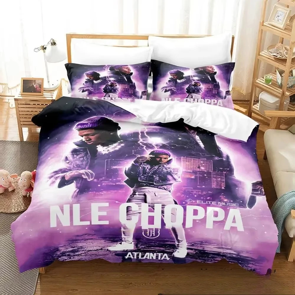 3D Print NLE Choppa Rapper Bedding Set Boys Girls Twin Queen King Size Duvet Cover Pillowcase Bed boys Adult Home Textileextile
3D Print NLE Choppa Rapper Bedding Set Boys Girls Twin Queen King Size Duvet Cover Pillowcase Bed boys Adult Home Textileextile