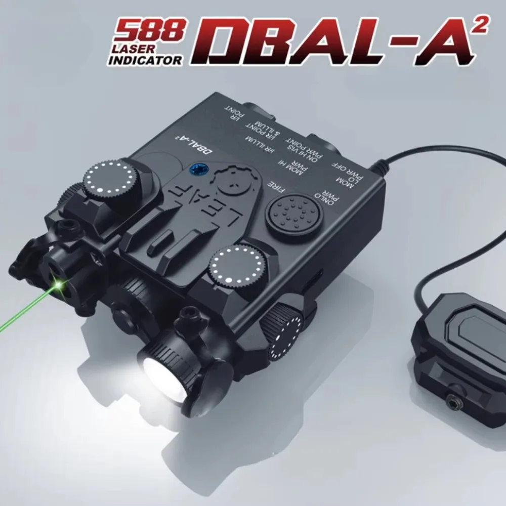 DBAL-A2 фонарик в зеленой красной точке с дистанционным переключателем давления, тактический стробоскоп для охоты на открытом воздухе, нейлоновый материал
DBAL-A2 фонарик в зеленой красной точке с дистанционным переключателем давления, тактический стробоскоп для охоты на открытом воздухе, нейлоновый материал