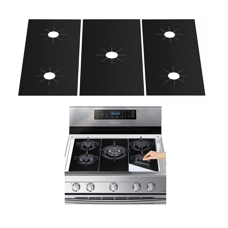 Reusable Stove Top Covers Heat Resistant Non-stick Stove Liners Stove Burners Covers Stove Protector for Gas Burners
Reusable Stove Top Covers Heat Resistant Non-stick Stove Liners Stove Burners Covers Stove Protector for Gas Burners