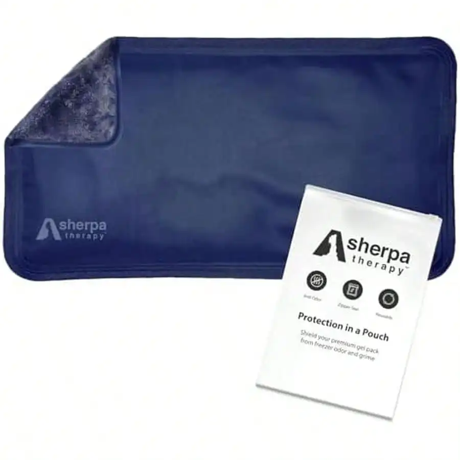 Medium Flexible Gel Ice Packs Reusable - Hot And Cold Soft Ice Packs For Injuries Reusable For Ankle, Arm, Foot, Leg, Back Pain Relief - 8" X 12" - 2PK - Purple
Medium Flexible Gel Ice Packs Reusable - Hot And Cold Soft Ice Packs For Injuries Reusable For Ankle, Arm, Foot, Leg, Back Pain Relief - 8" X 12" - 2PK - Purple