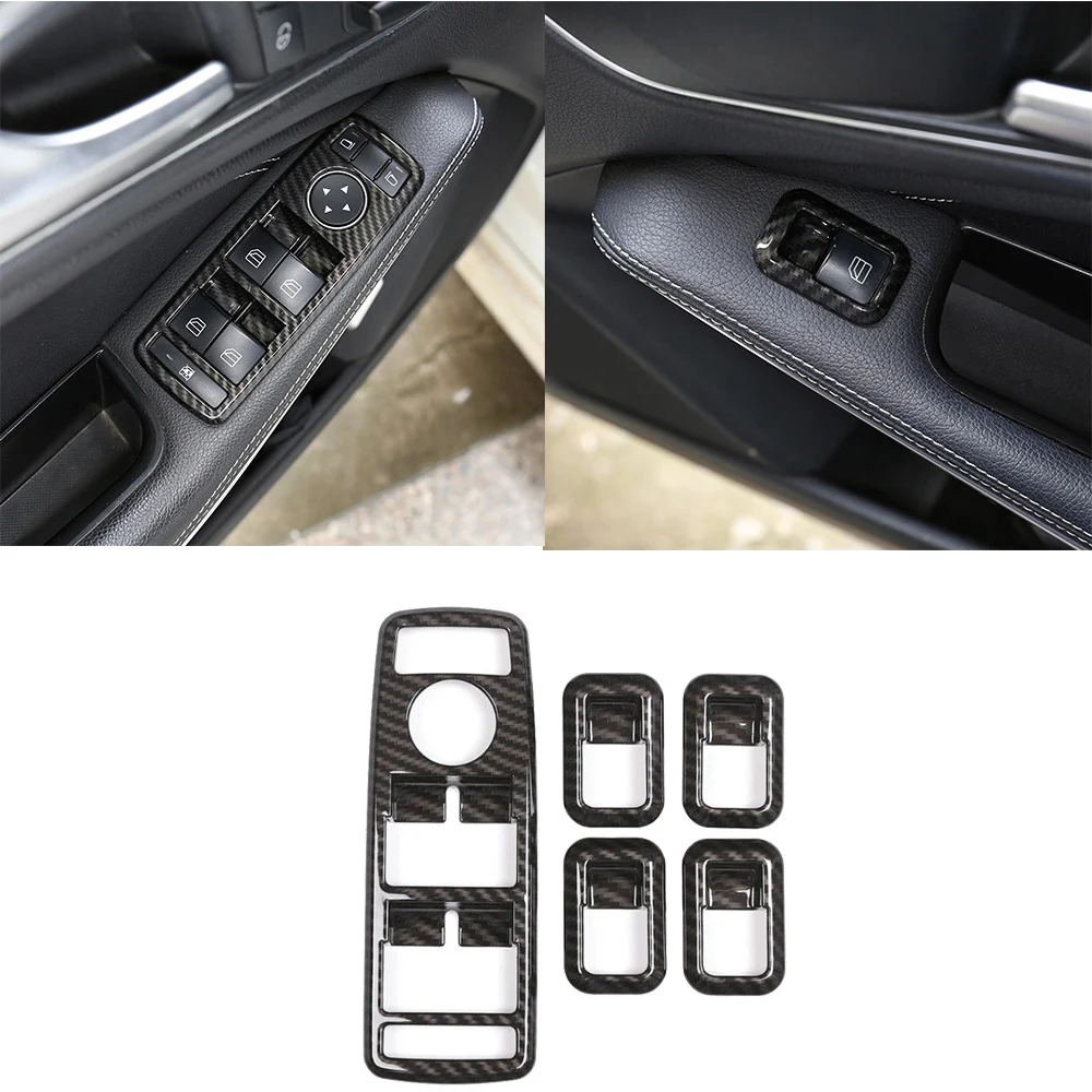 Carbon Fiber ABS Car Window Lift Button Frame Car Sticker For Mercedes-Benz A B C E GLE GLA CLA GLK W176 W204 W212 W166 W218
Carbon Fiber ABS Car Window Lift Button Frame Car Sticker For Mercedes-Benz A B C E GLE GLA CLA GLK W176 W204 W212 W166 W218