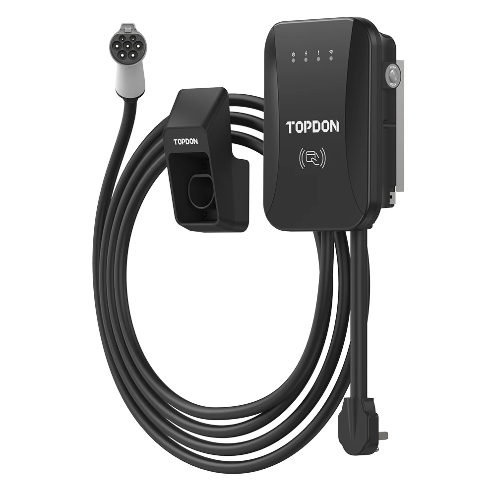 TOPDON PulseQ AC Home Super Safe 1 3-фазное зарядное устройство 7 кВт 9,2 кВт 16 А 32 А Тип 1 Уровень 2 Ev Быстрое зарядное устройство
TOPDON PulseQ AC Home Super Safe 1 3-фазное зарядное устройство 7 кВт 9,2 кВт 16 А 32 А Тип 1 Уровень 2 Ev Быстрое зарядное устройство