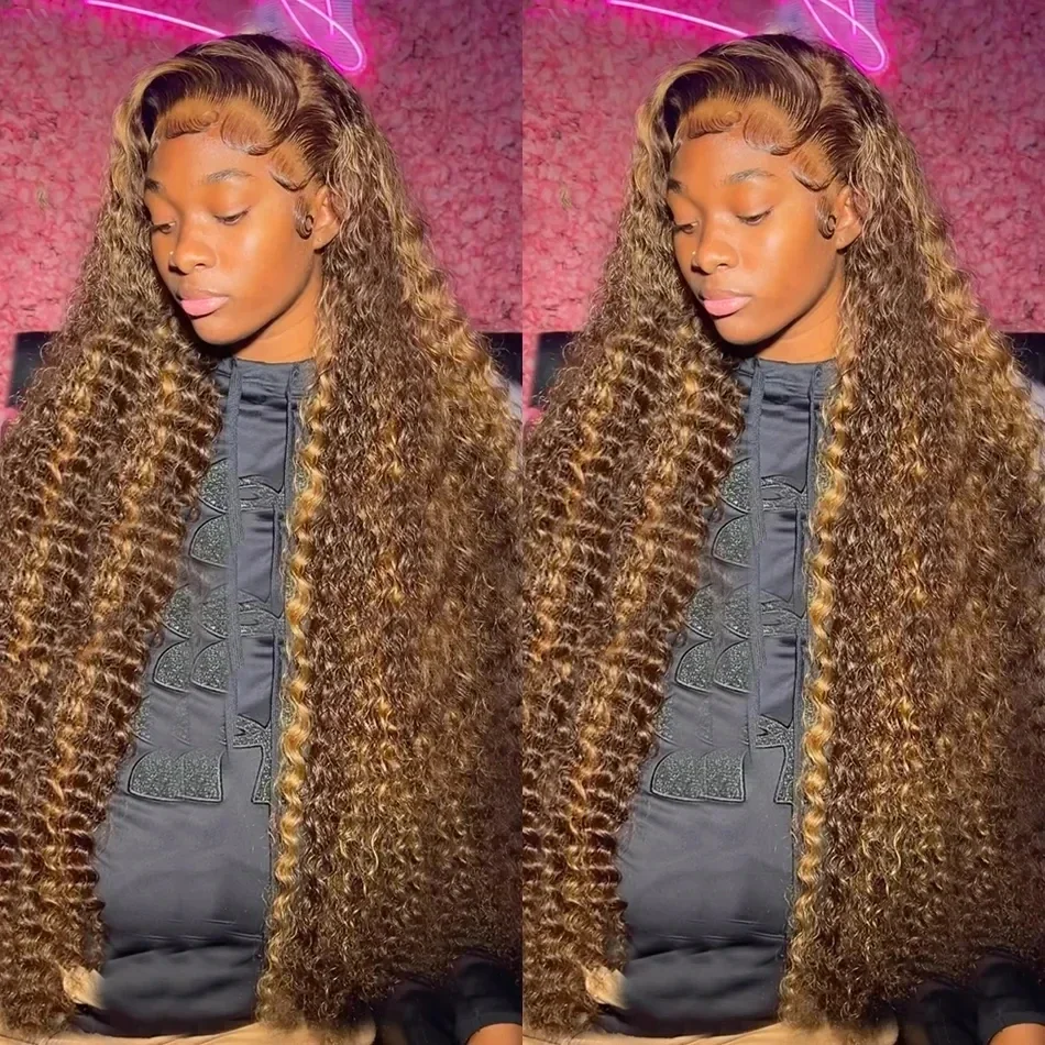 Deep Wave 28 Inch 250 Density 4/27 Highlight Ombre Colored Curly 7x5 Glueless Remy Human Hair Wig Pre Cut For Women On Sale
Deep Wave 28 Inch 250 Density 4/27 Highlight Ombre Colored Curly 7x5 Glueless Remy Human Hair Wig Pre Cut For Women On Sale