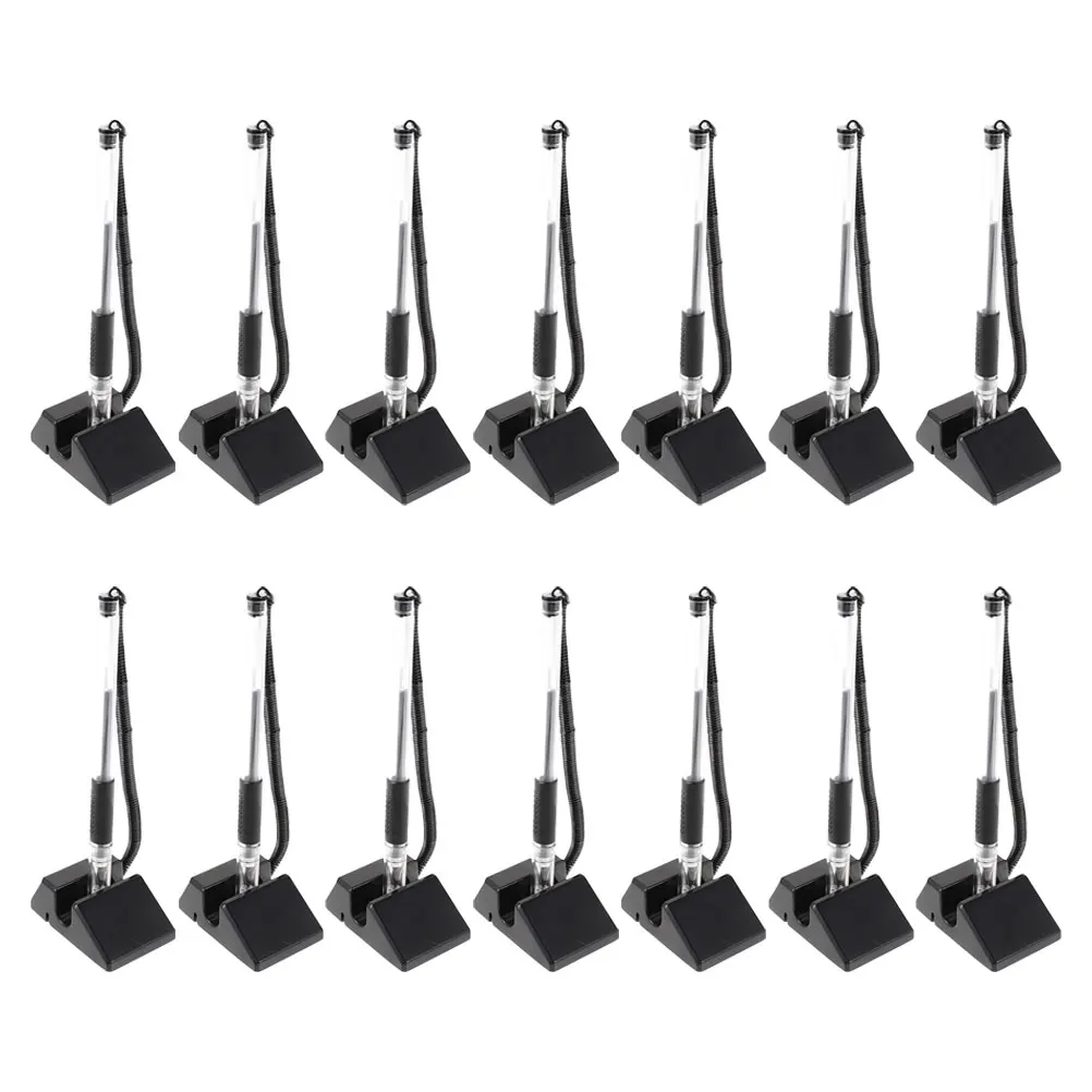 20 Pcs Black Gel Pens Office Supplies Desk Decorative Counter Pens Table Fixed Signature Guest Book Vertical Writing
20 Pcs Black Gel Pens Office Supplies Desk Decorative Counter Pens Table Fixed Signature Guest Book Vertical Writing