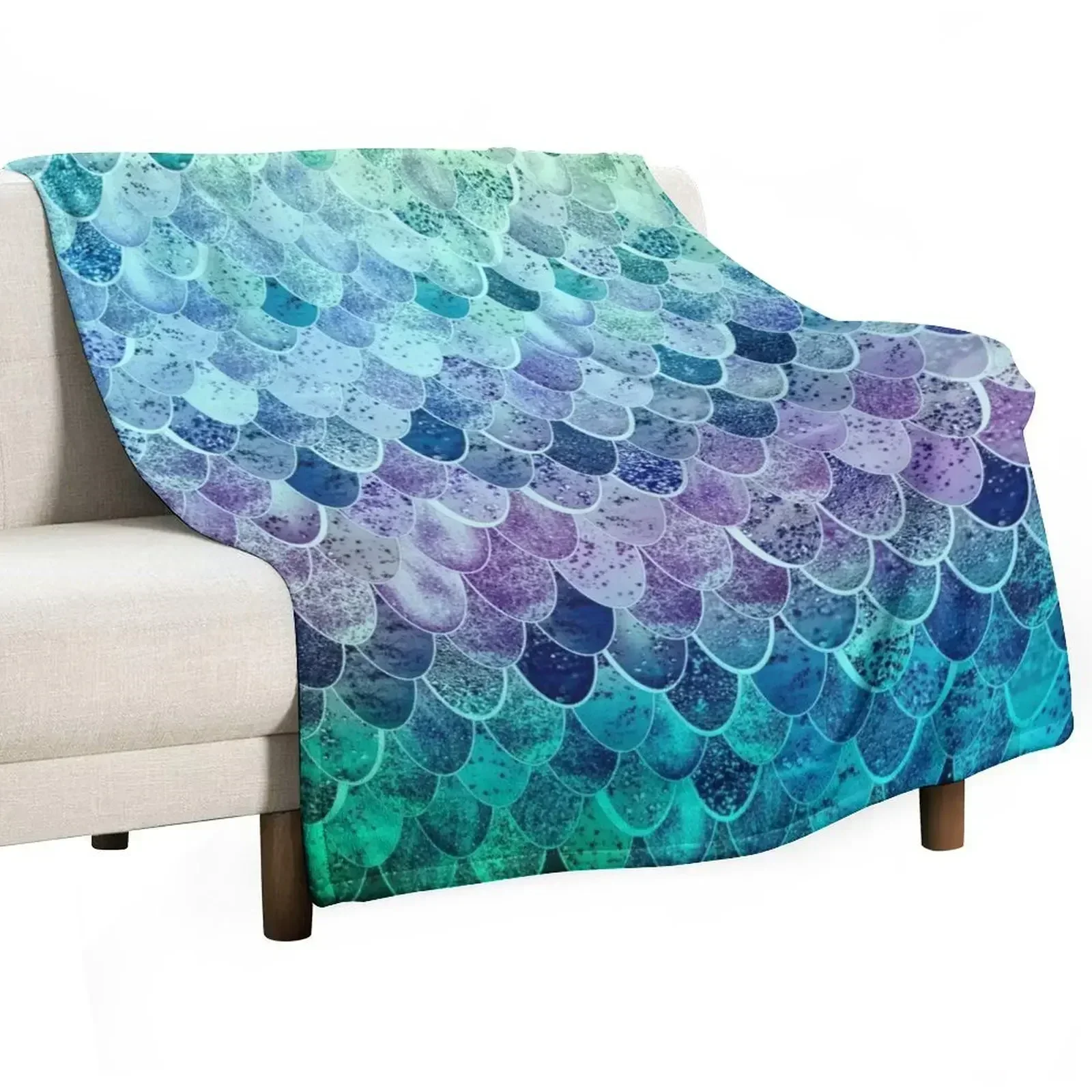 MAGIC MERMAID RAINBOW Throw Blanket Warm Accent Blanket for Living Room Decoration
MAGIC MERMAID RAINBOW Throw Blanket Warm Accent Blanket for Living Room Decoration