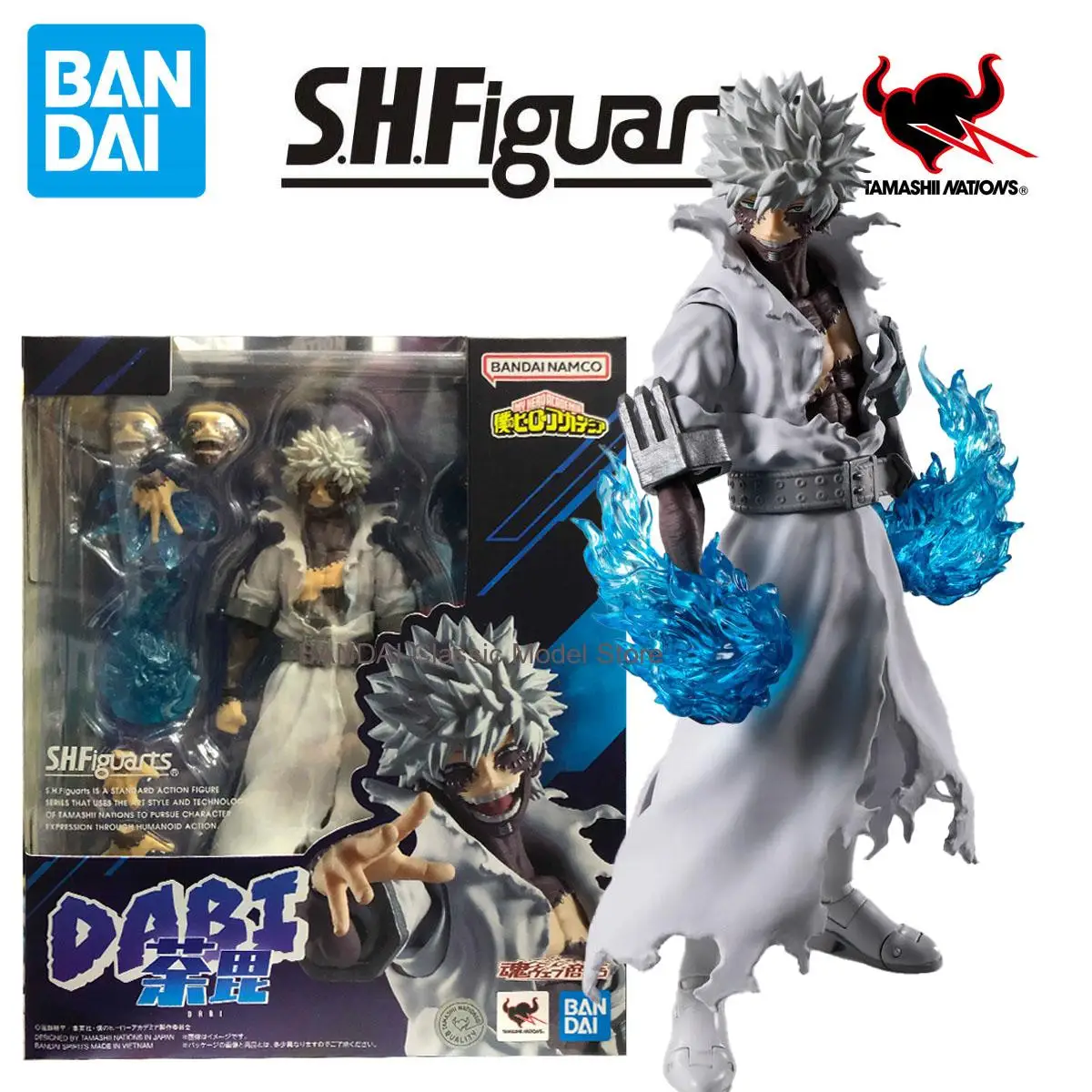 In Stock BANDAI Original Box S.H.Figuarts My Hero Academia DABI SHF Action Figure Model Gift for Kids Foam Box Packaging
In Stock BANDAI Original Box S.H.Figuarts My Hero Academia DABI SHF Action Figure Model Gift for Kids Foam Box Packaging