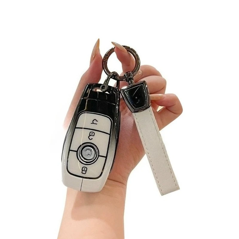 Zinc Alloy Key Cover Case for Mercedes-Benz Maybach S480 S580 S560 S450 / G63 / GLS / S-Class (2023) - Protective Key Fob Shell
Zinc Alloy Key Cover Case for Mercedes-Benz Maybach S480 S580 S560 S450 / G63 / GLS / S-Class (2023) - Protective Key Fob Shell