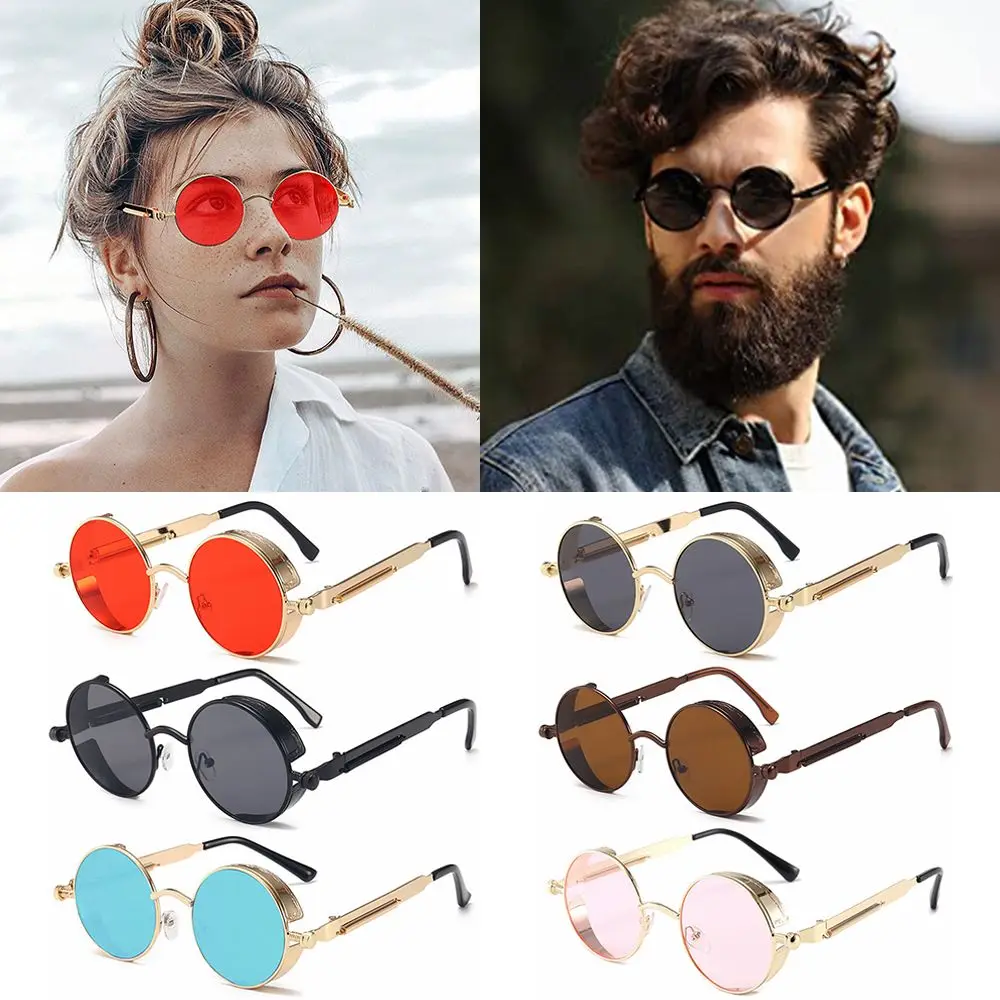 Women Men Metal Frame Retro Gothic Sun Glasses Steampunk Sunglasses UV400 Protection Eyewear
Women Men Metal Frame Retro Gothic Sun Glasses Steampunk Sunglasses UV400 Protection Eyewear